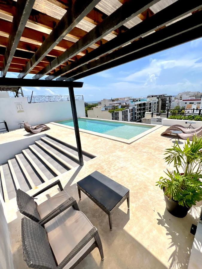 Paradise Apt Steps 5Thav & Beach Плая дел Кармен Екстериор снимка