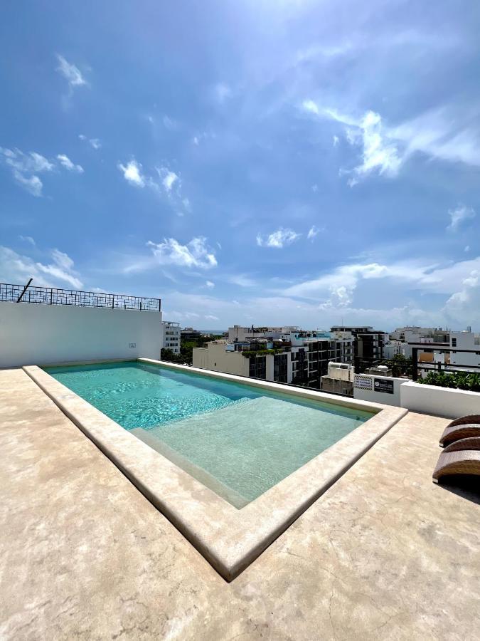 Paradise Apt Steps 5Thav & Beach Плая дел Кармен Екстериор снимка